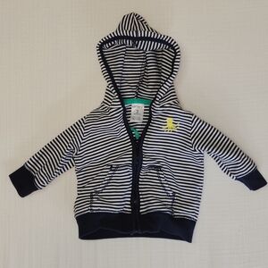 Carter's Navy Striped Kids Hoodie